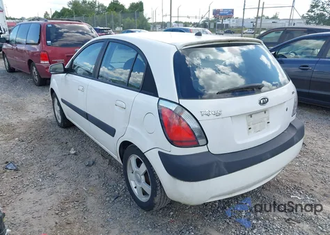 2006 Kia Rio Sx z USA, uszkodzony, nr VIN KNADE163X66179385